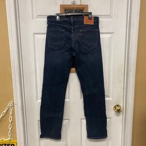 Levis 505 Regular Fit Jeans Mens W34 L32 Blue Denim Pants